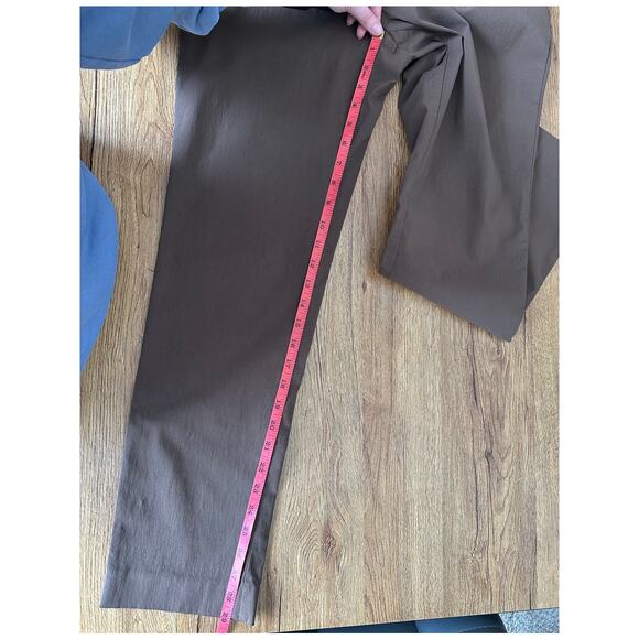 Tommy Hilfiger Brown Slim Fit Trouser Dress Pants Size 32x30 - Picture 5 of 6
